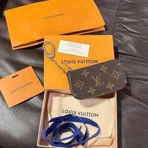 Louis Vuitton Brown Monogram Key Holder